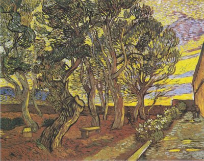 Garden of the Hospital Saint-Paul by Vincent van Gogh